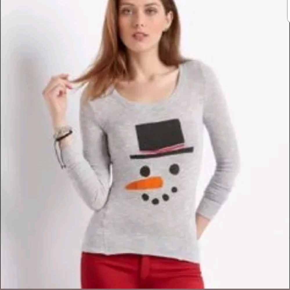 Aeropostole Cute Ugly Thin Knit Christmas Sweater